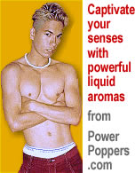 Liquid aroma and incense from Power Poppers .com